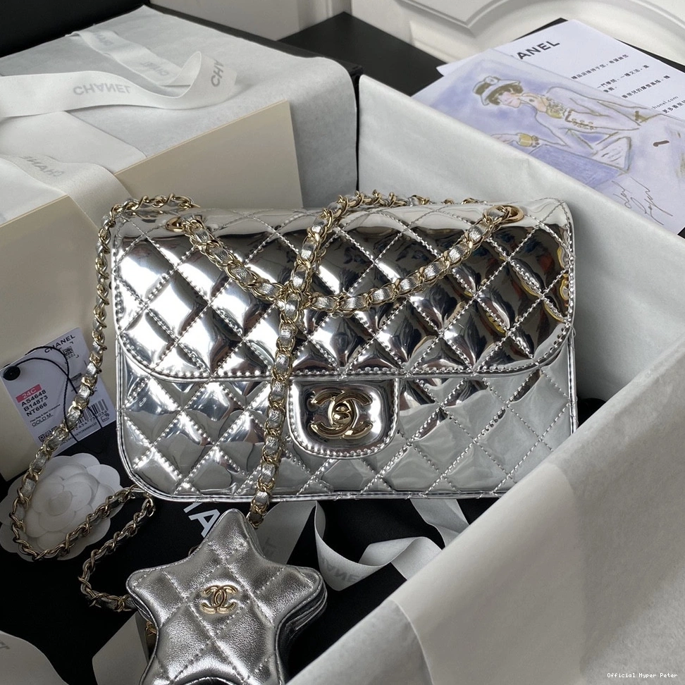 Hyper Peter CHANEL FLAP PURSE BAG COIN & STAR 0716